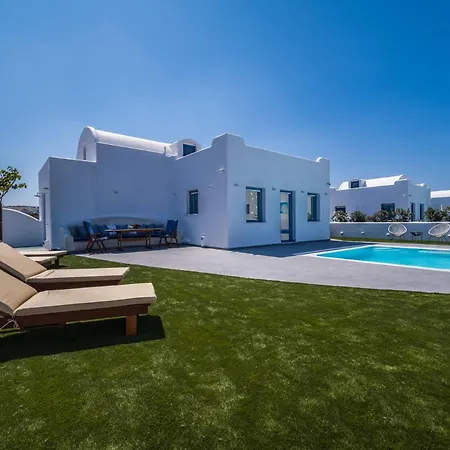 Villa Beautiful Santorini 2 Bedrooms Private Pool Magical Sea Views *
