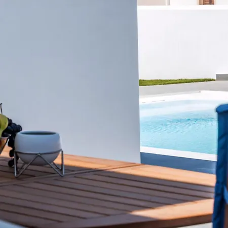 Beautiful Santorini 2 Bedrooms Private Pool Magical Sea Views Villa
