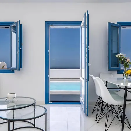 Beautiful Santorini 2 Bedrooms Private Pool Magical Sea Views * Karterados (Santorini)