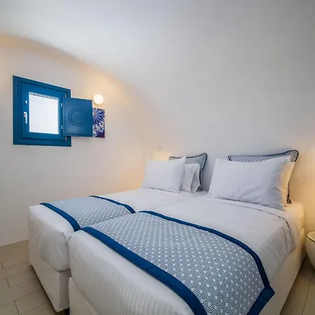 Beautiful Santorini 2 Bedrooms Private Pool Magical Sea Views Villa