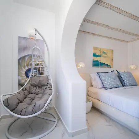 Beautiful Santorini 2 Bedrooms Private Pool Magical Sea Views Villa *